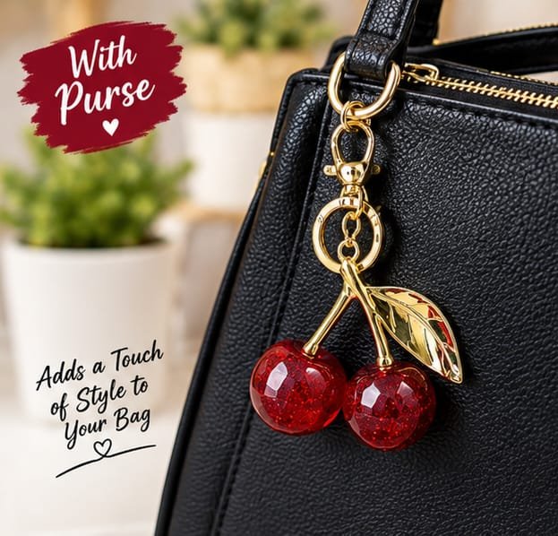 Cherry Key Chain - Image 2