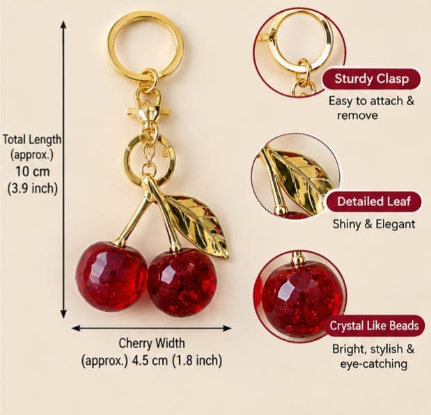 Cherry Key Chain - Image 4