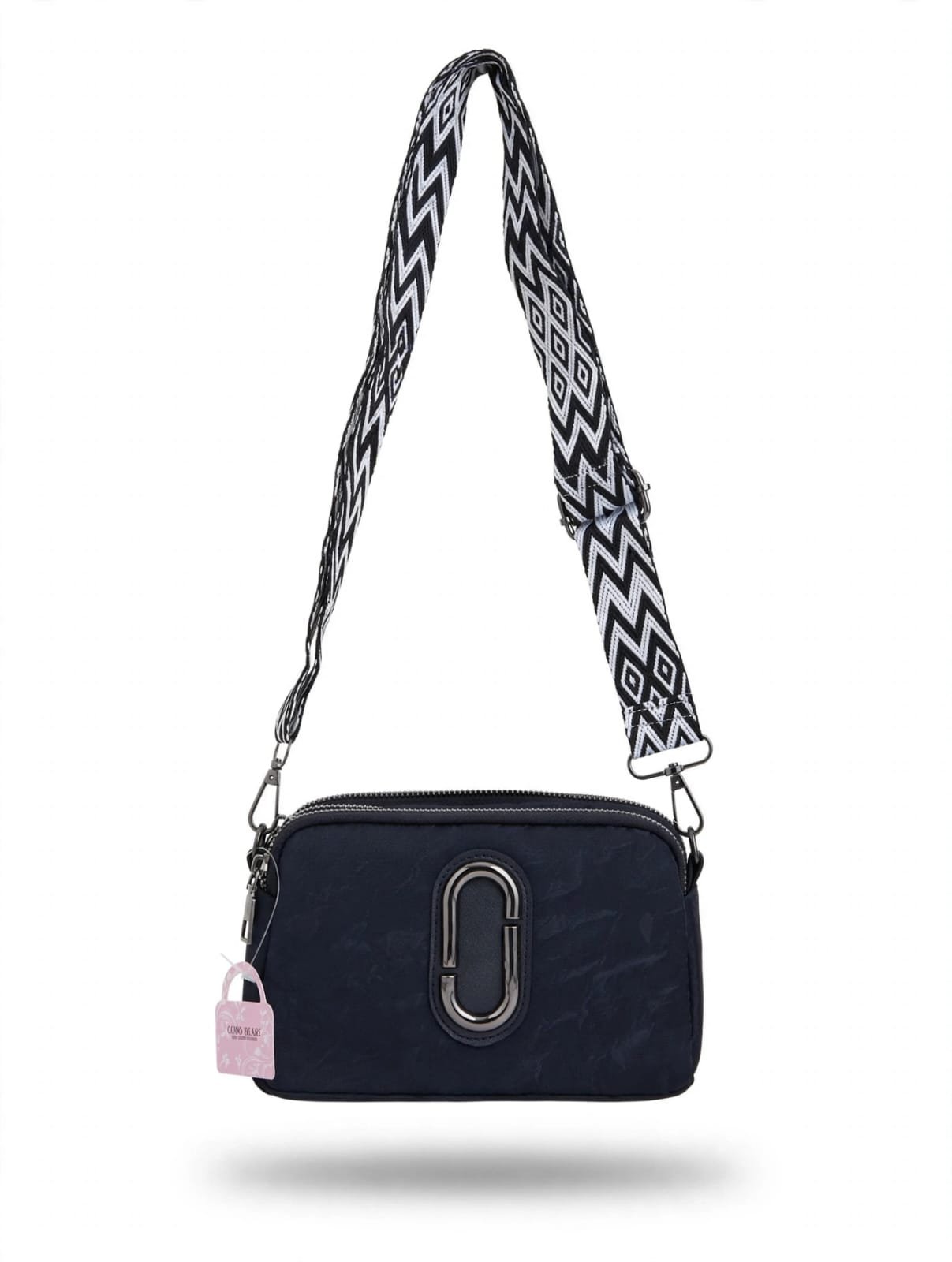 Women’s modern stylish black sling bag