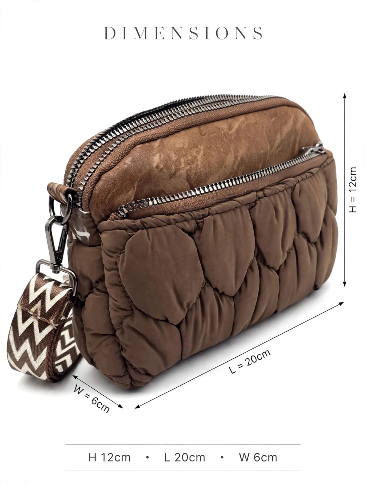 Women’s Stylish Pluffy Luxury-Look Slingbag - Image 4