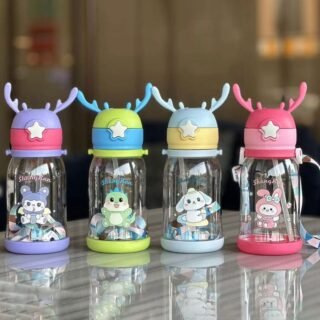 Kids deer horn water bottle